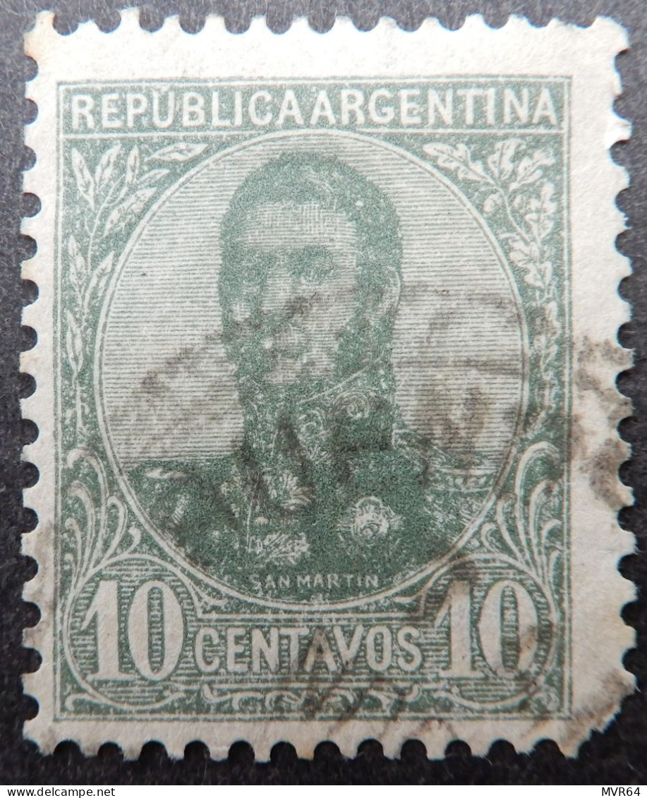 Argentinië Argentinia 1908 1909 (5) General San Martin - Gebraucht