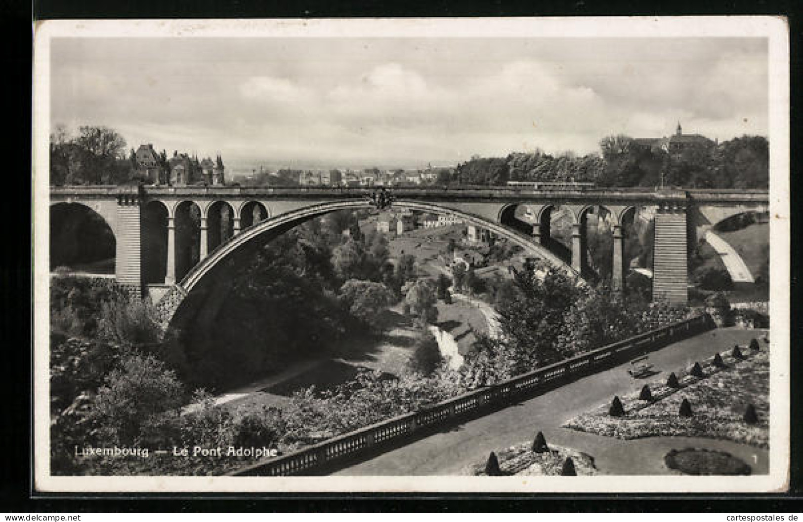 AK Luxembourg, Le Pont Adolphe  - Autres & Non Classés