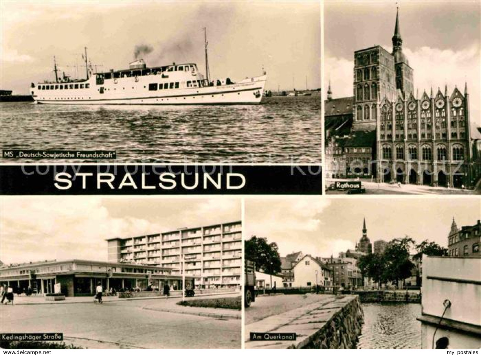 72643457 Stralsund Mecklenburg Vorpommern MS DSF Rathaus Kedingshager Strasse Am - Stralsund