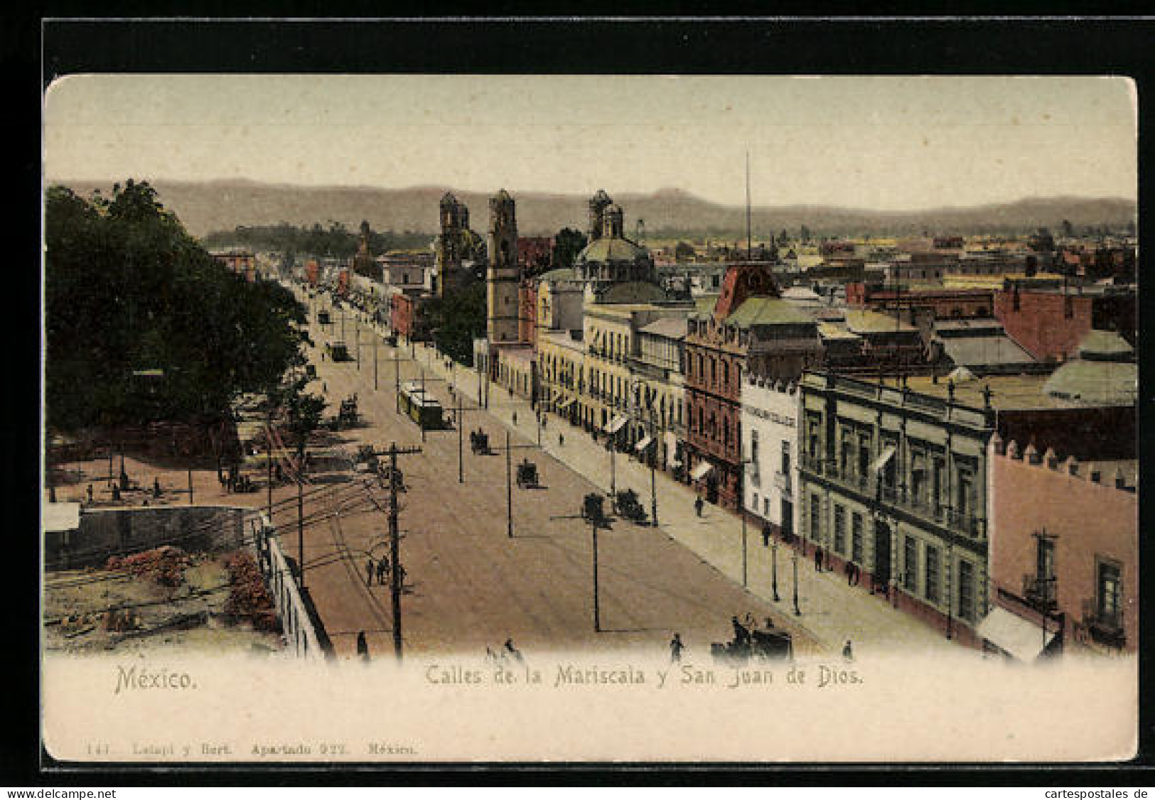 AK México, Calles De La Mariscala Y San Juan De Dios  - Mexico