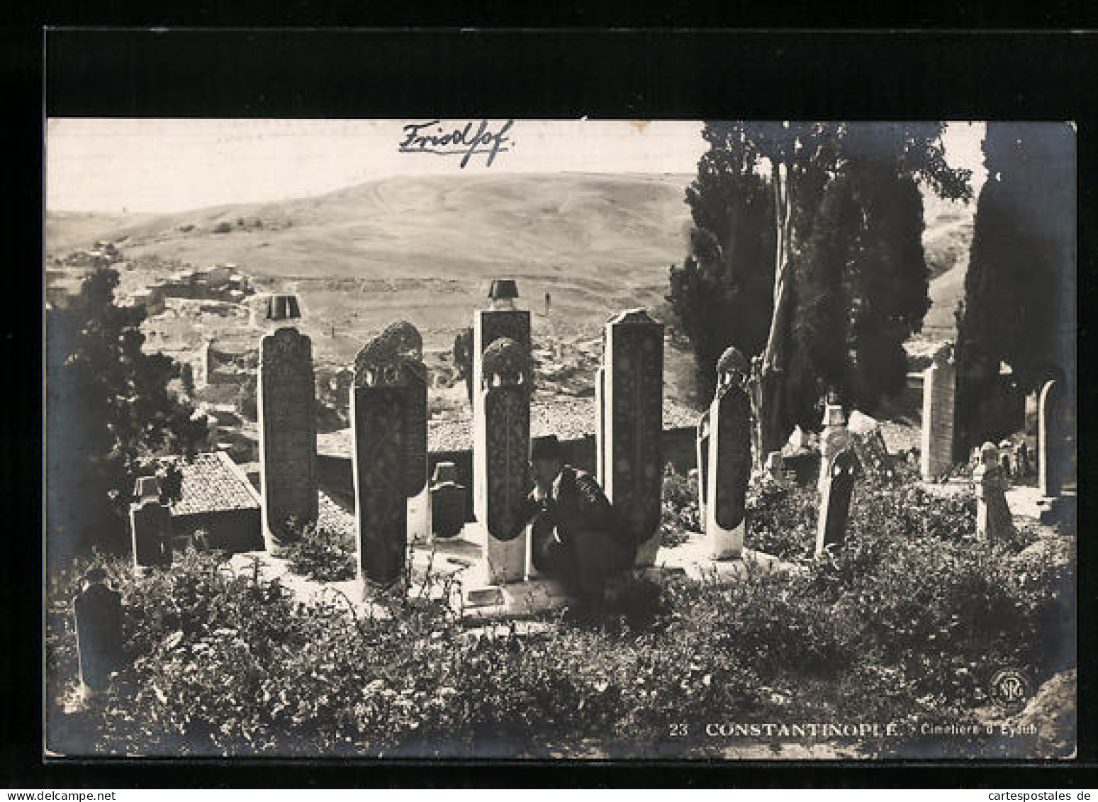 AK Constantinople, Ansicht Vom Friedhof  - Turkey