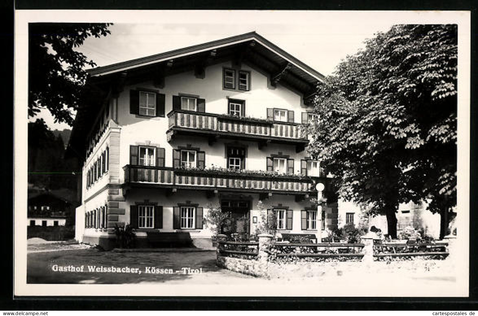 AK Kössen, Gasthof Weissbacher  - Sonstige & Ohne Zuordnung