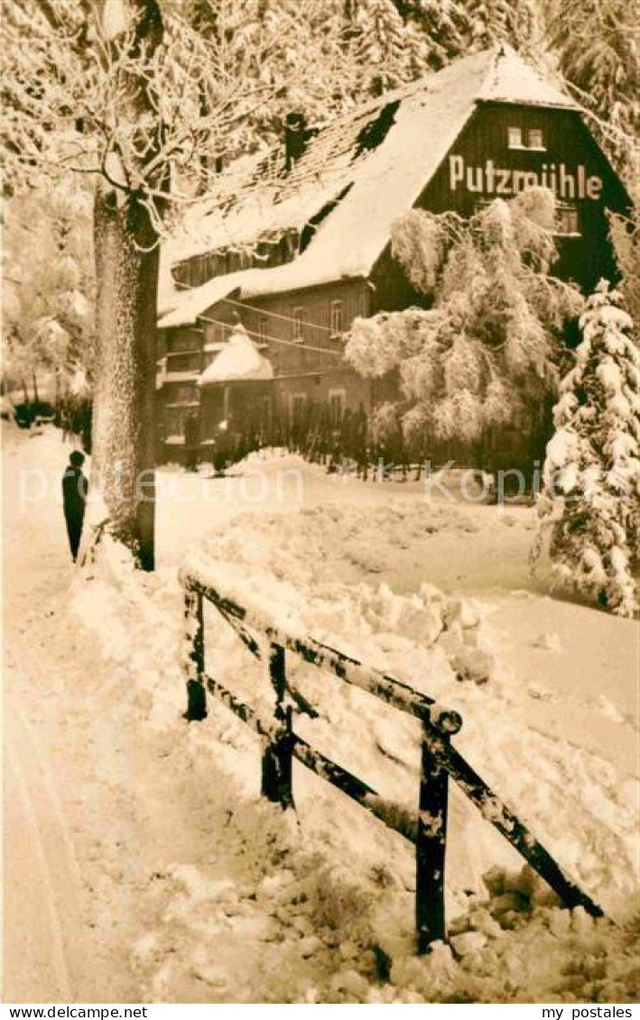 72643034 Baerenfels Erzgebirge HOG Putzmuehle Im Winter Altenberg - Altenberg