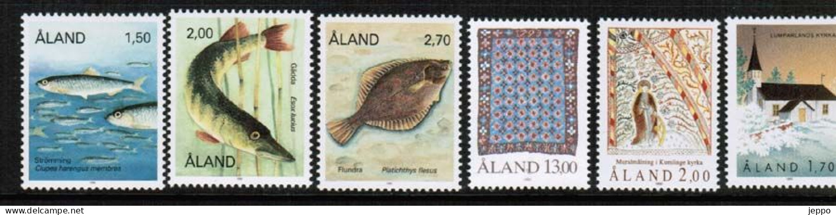 1990 Aland Islands Complete Year Set Mnh. - Aland