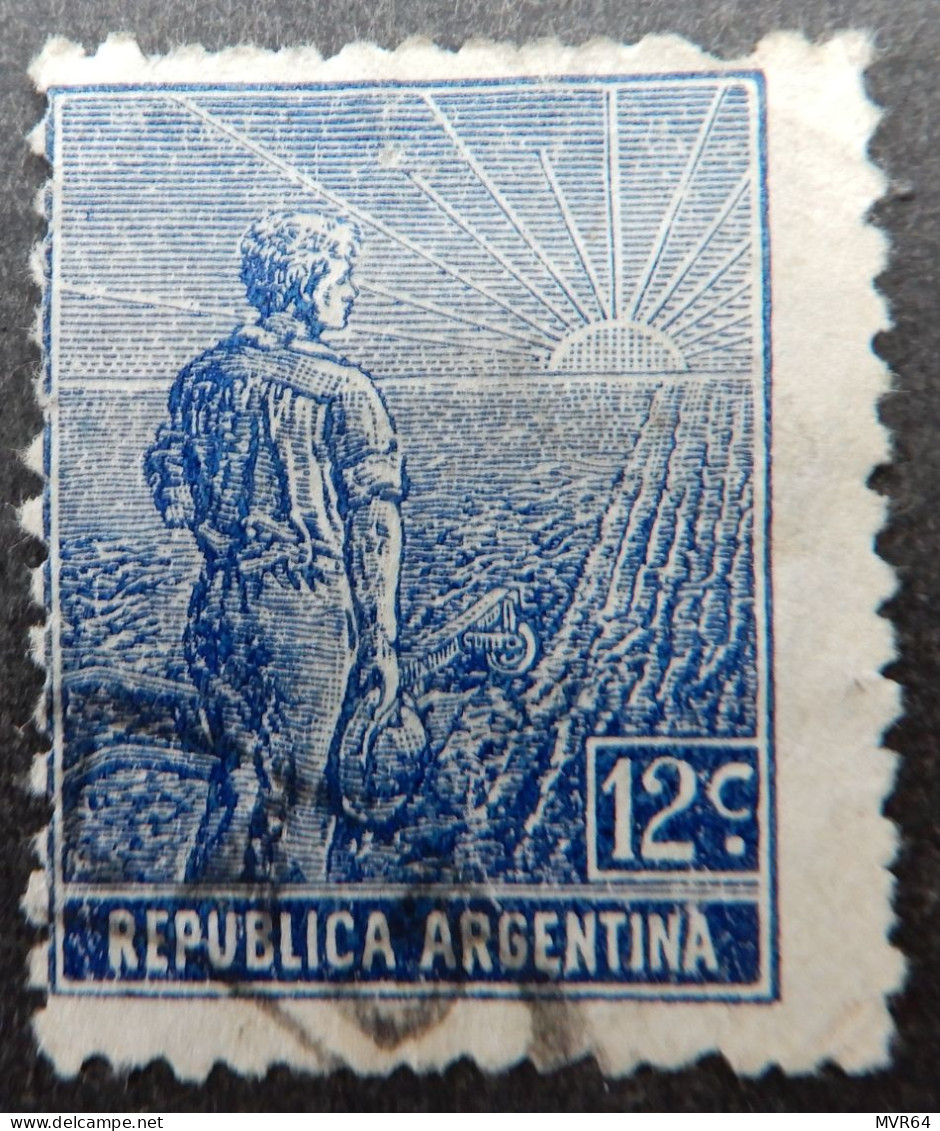 Argentinië Argentinia 1912 1913 (5) Farmer And Rising Sun - Used Stamps