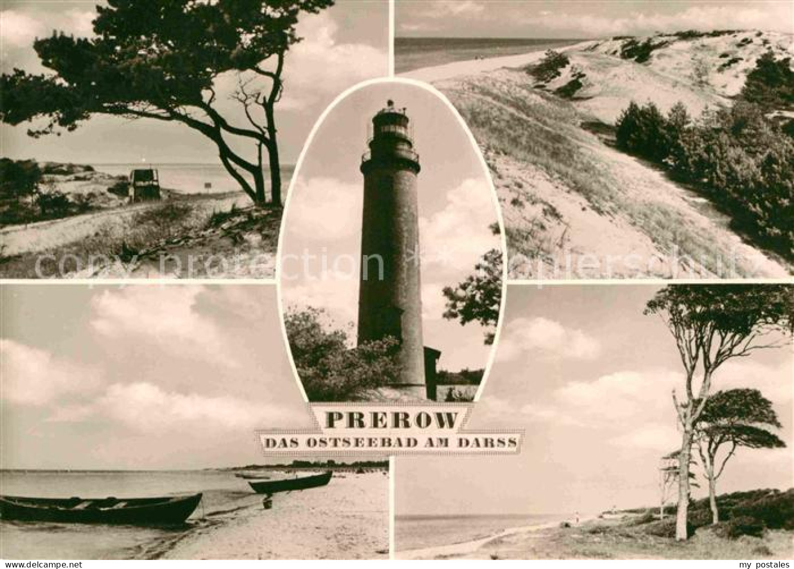 72642588 Prerow Ostseebad Strand Duenen Leuchtturm Darss - Other & Unclassified