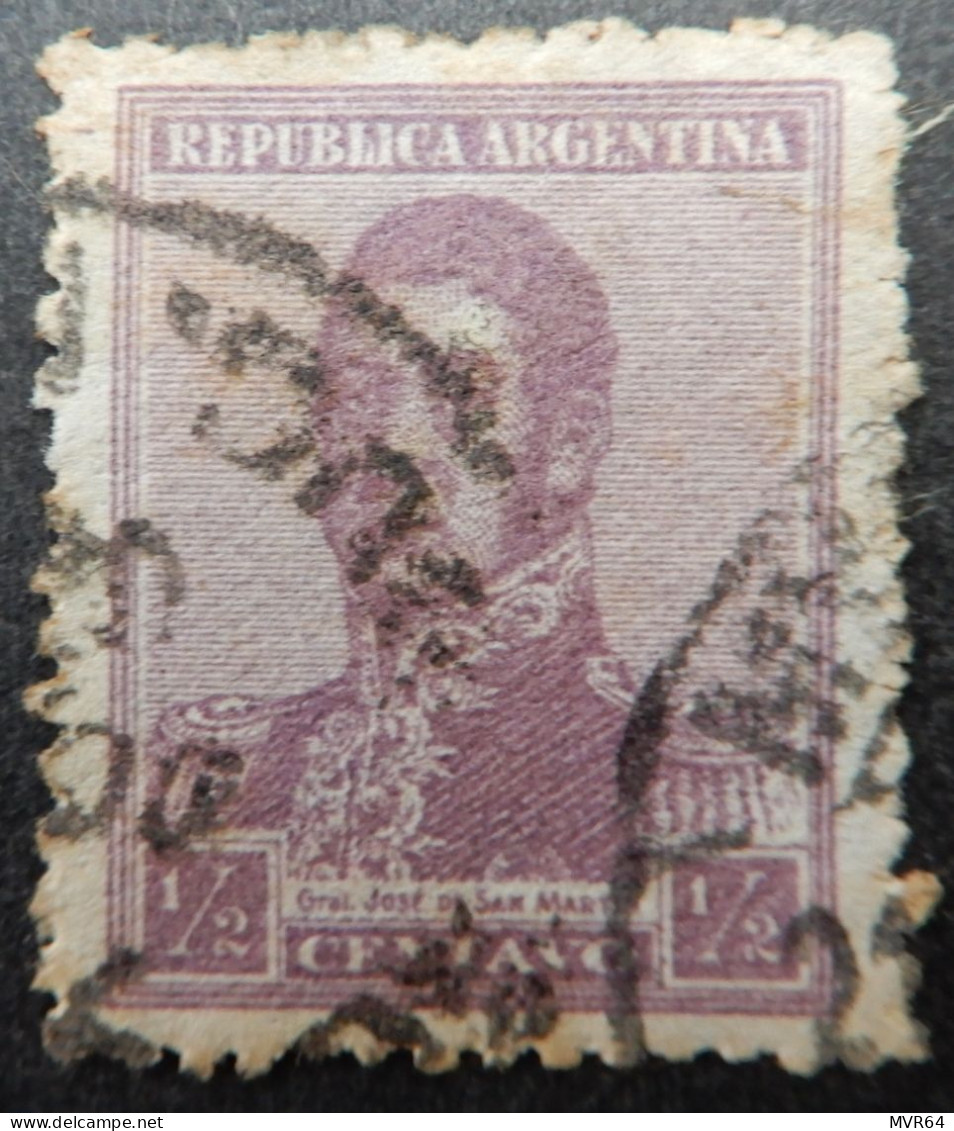 Argentinië Argentinia 1917 (1) General José Francisco De San Martin - Usados