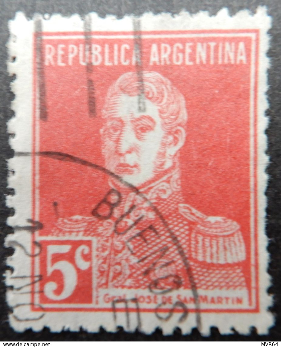 Argentinië Argentinia 1923 (1) General San Martin - Used Stamps