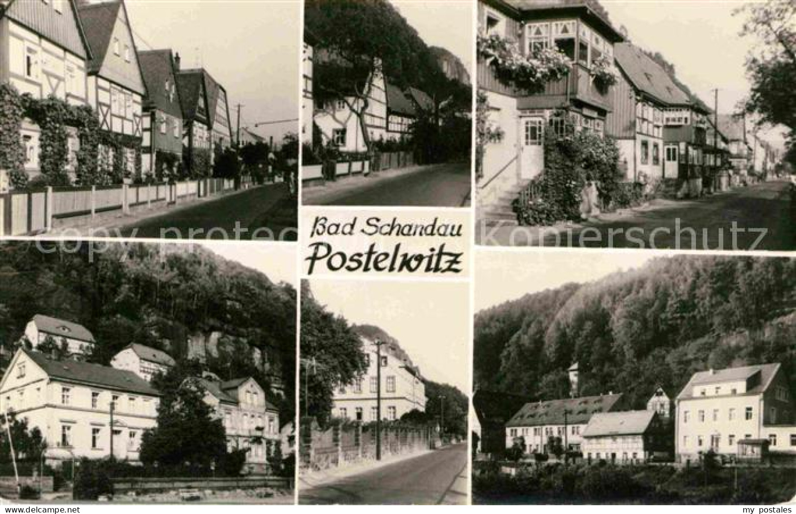 72641927 Postelwitz Stadtansichten  Postelwitz - Bad Schandau