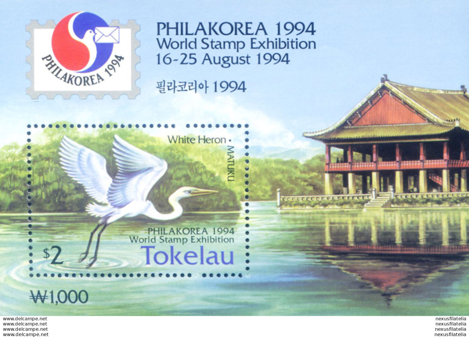 "Philakorea 1994". - Tokelau