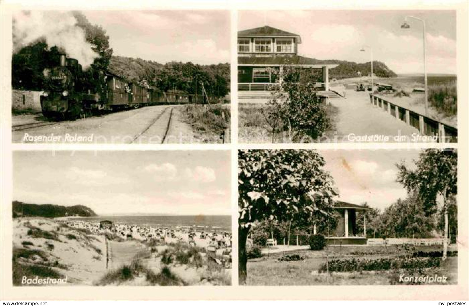 72641563 Baabe Ostseebad Ruegen Gaststaette Am Strand Konzertplatz Radender Rola - Sonstige & Ohne Zuordnung