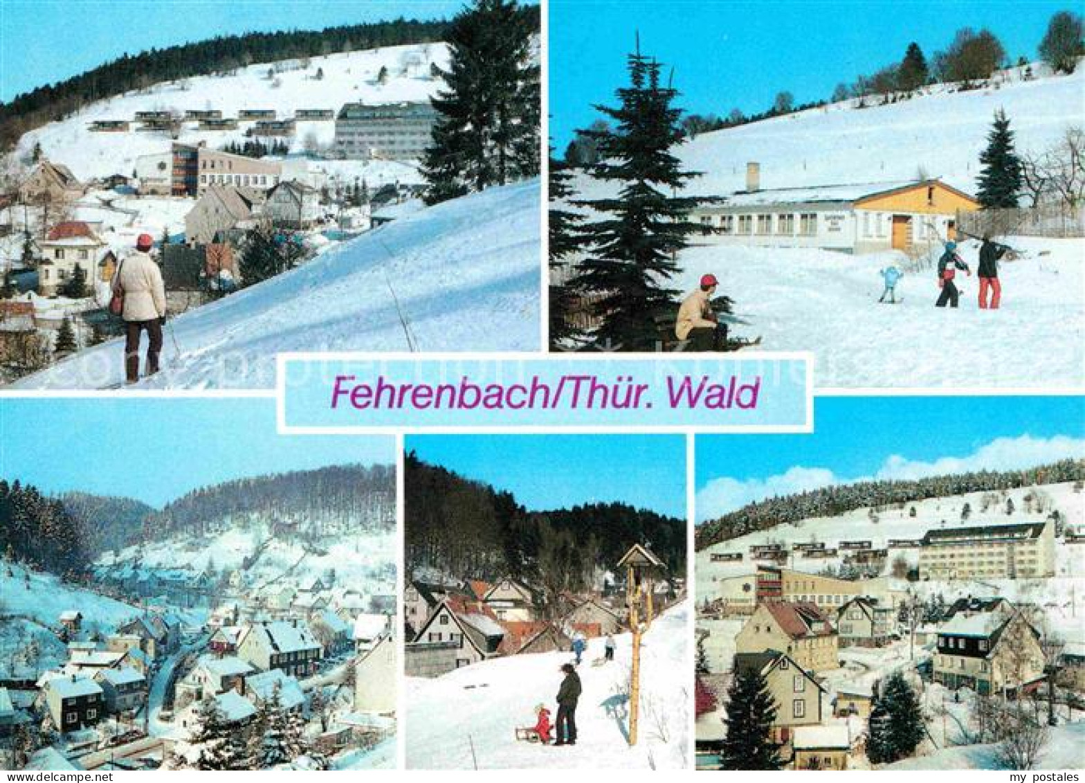 72641297 Fehrenbach Thueringer Wald FDGB Erholungsheim Fritz Sattler Sportlerhei - Masserberg