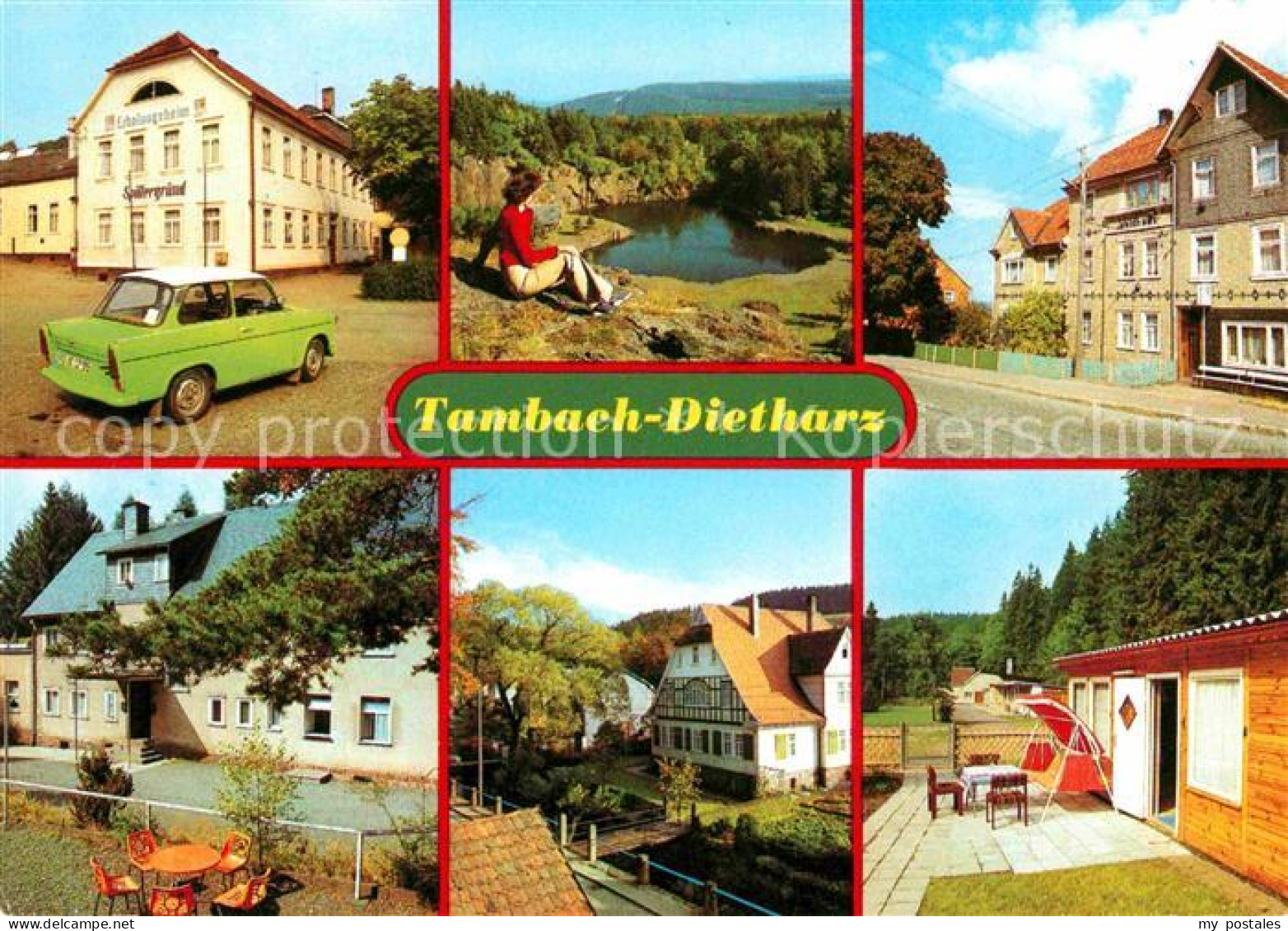 72641290 Tambach-Dietharz FDGB Erholungsheim Spittergrund Kratersee Waldhaus HO  - Tambach-Dietharz