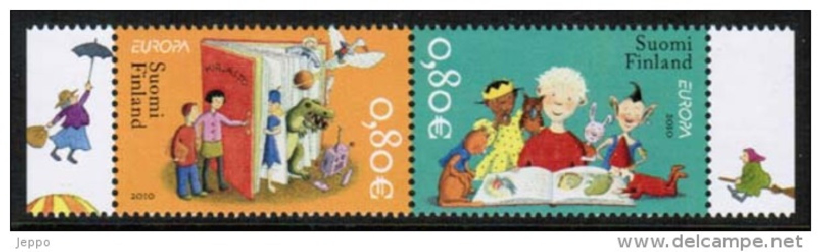 2010 Finland, Europa Cept Pair, Childrens Books MNH. - Nuovi