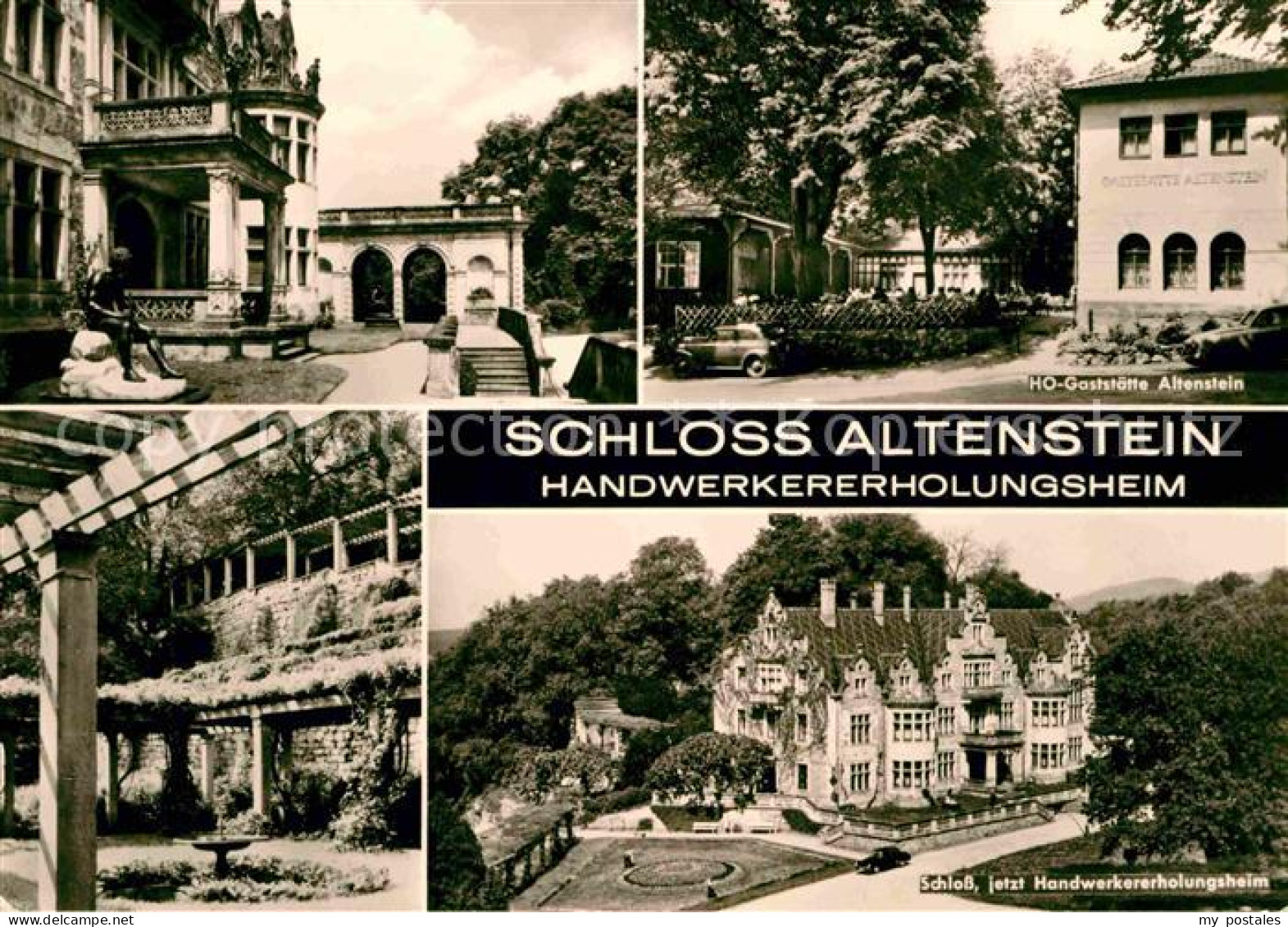 72641217 Altenstein Bad Liebenstein Schloss Handwerkererholungsheim HO Gaststaet - Bad Liebenstein