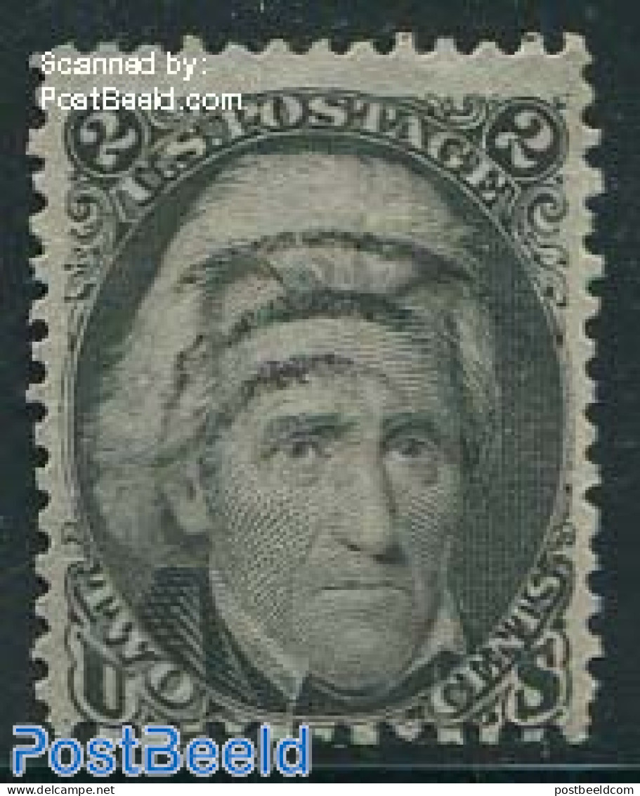 United States Of America 1861 2c Black, Used, Used Stamps - Gebraucht