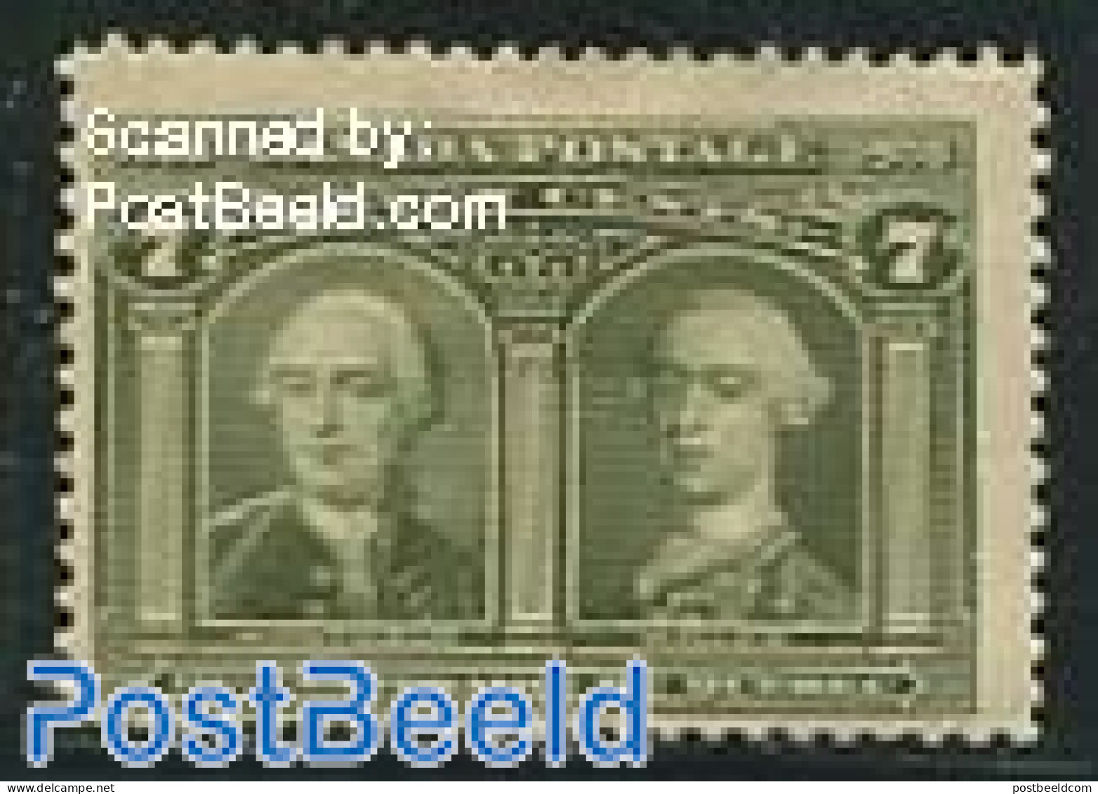Canada 1908 7c, Stamp Out Of Set, Unused (hinged) - Unused Stamps