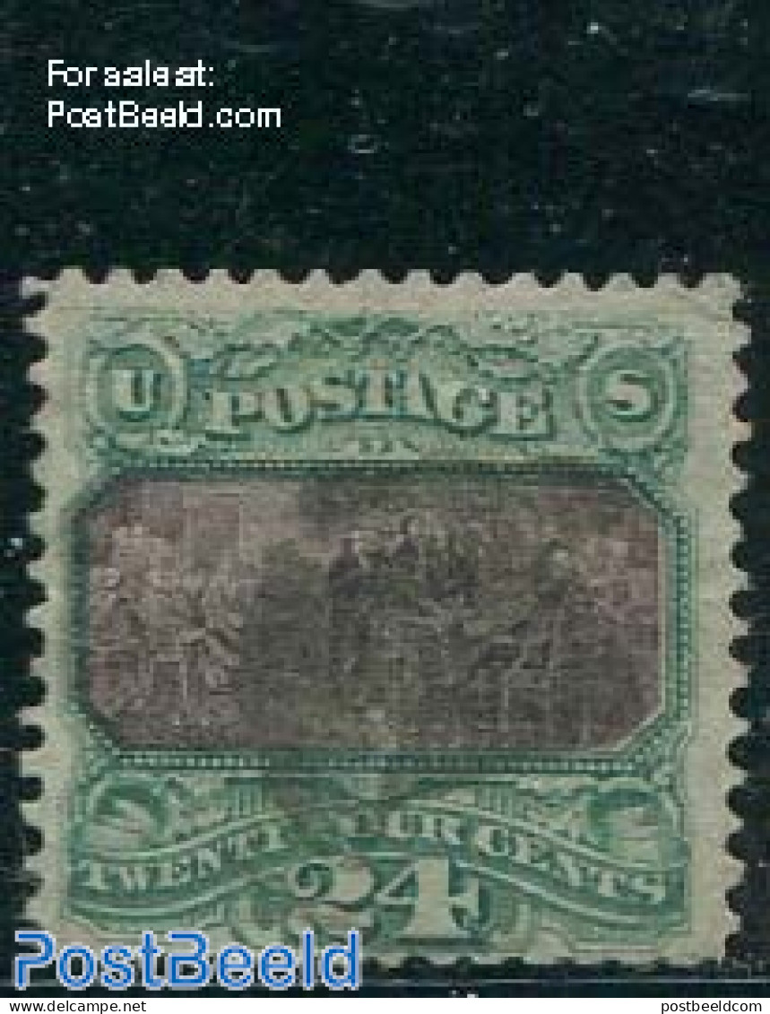 United States Of America 1869 24c Green/violet, Used, Used Stamps - Used Stamps