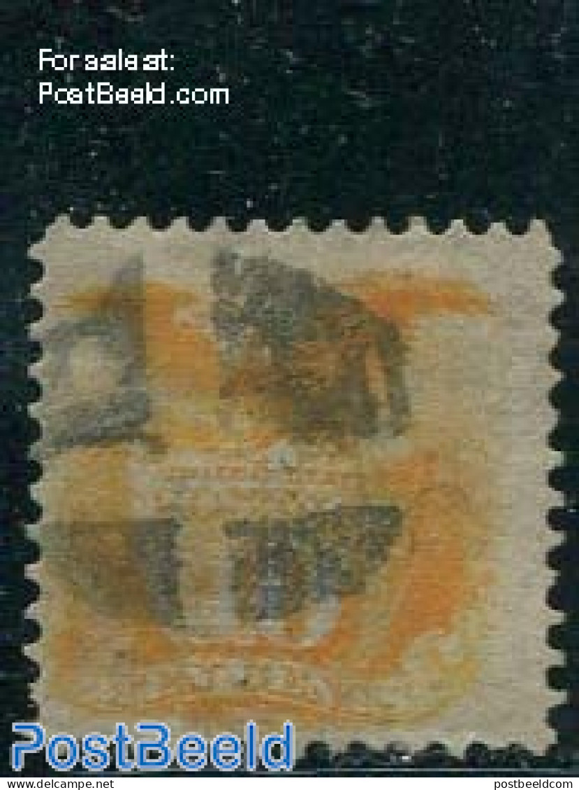 United States Of America 1869 10c Orange, Used, Used Stamps - Used Stamps