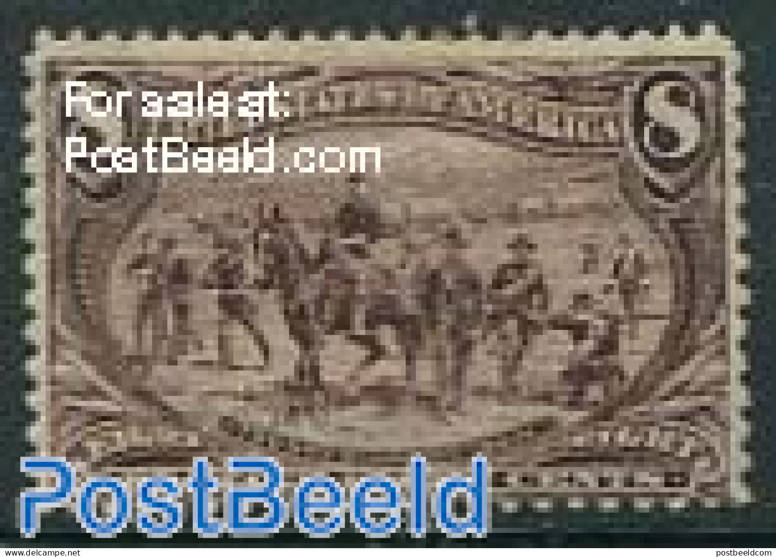 United States Of America 1898 8c, Stamp Out Of Set, Unused (hinged), Nature - Horses - Ongebruikt
