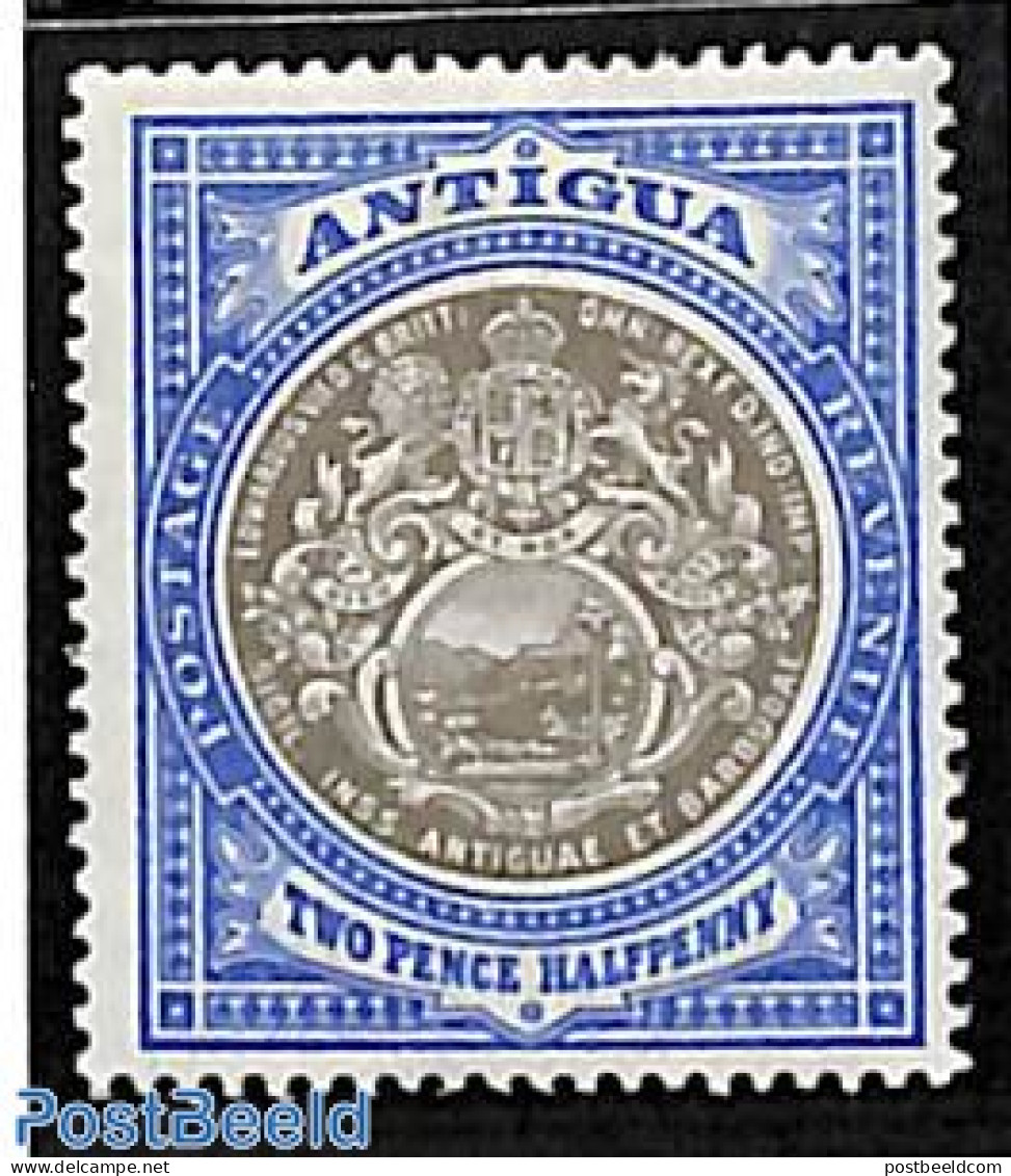 Antigua & Barbuda 1903 2.5p, WM Crown-CC, Stamp Out Of Set, Unused (hinged), History - Antigua En Barbuda (1981-...)