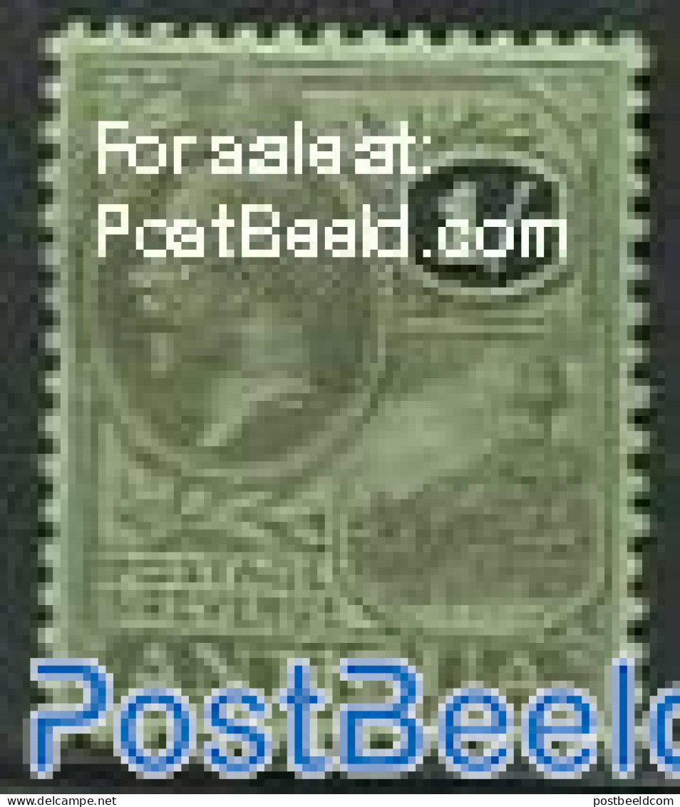 Antigua & Barbuda 1921 1sh, Stamp Out Of Set, Unused (hinged) - Antigua Et Barbuda (1981-...)