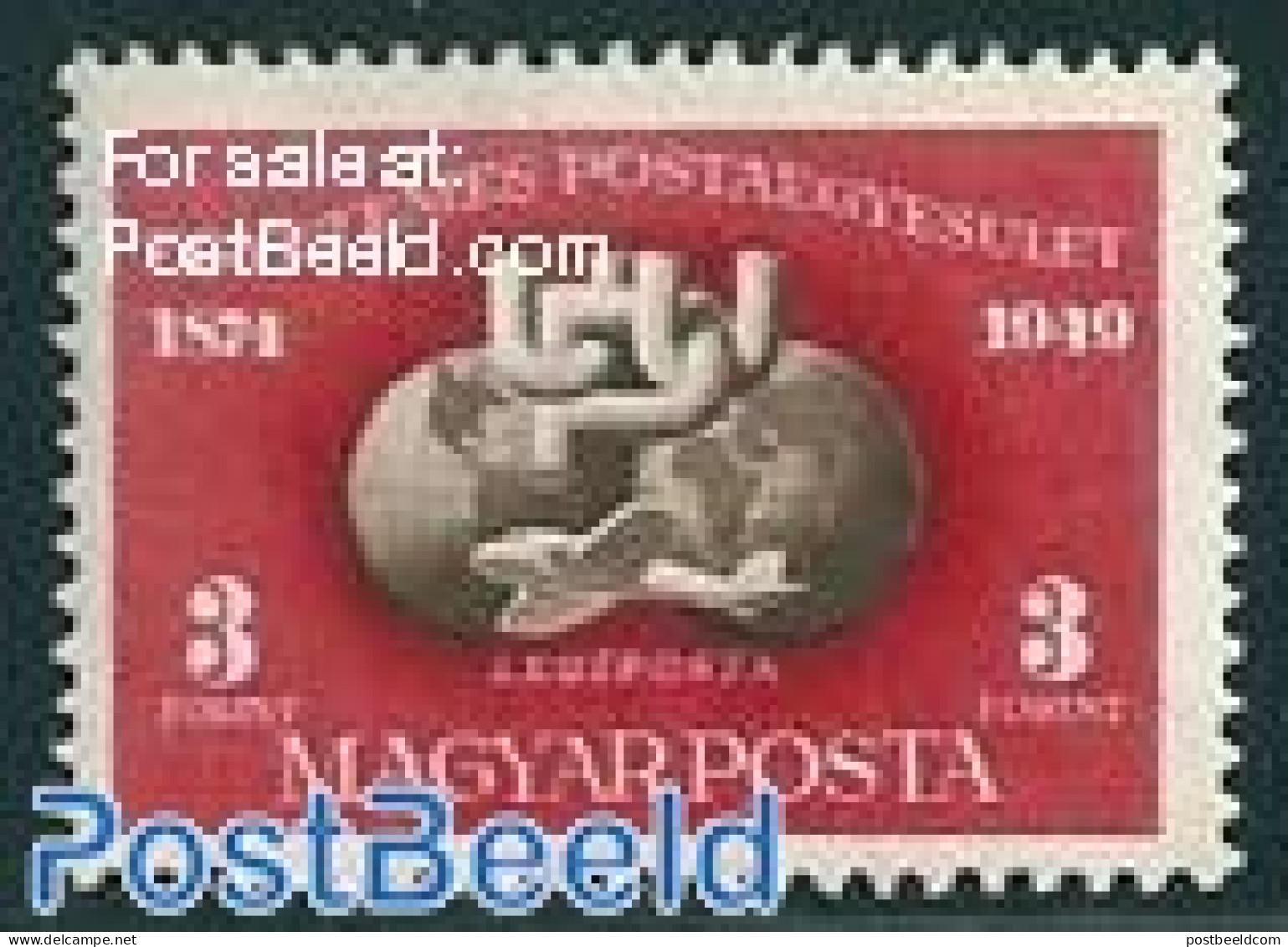 Hungary 1950 75 Years UPU 1V, Mint NH, U.P.U. - Unused Stamps