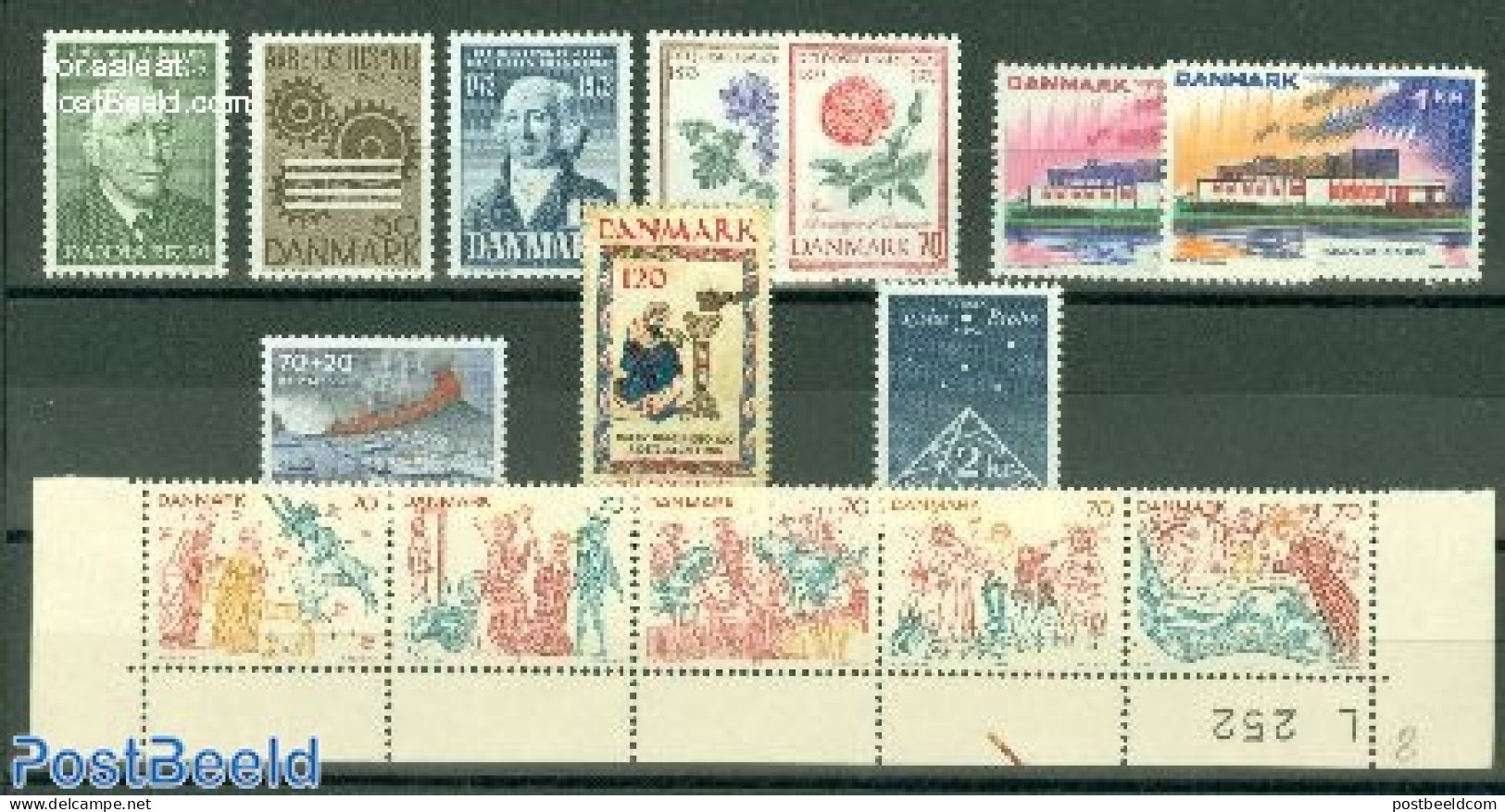 Denmark 1973 Yearset 1973 (15v), Mint NH, Various - Yearsets (by Country) - Nuovi