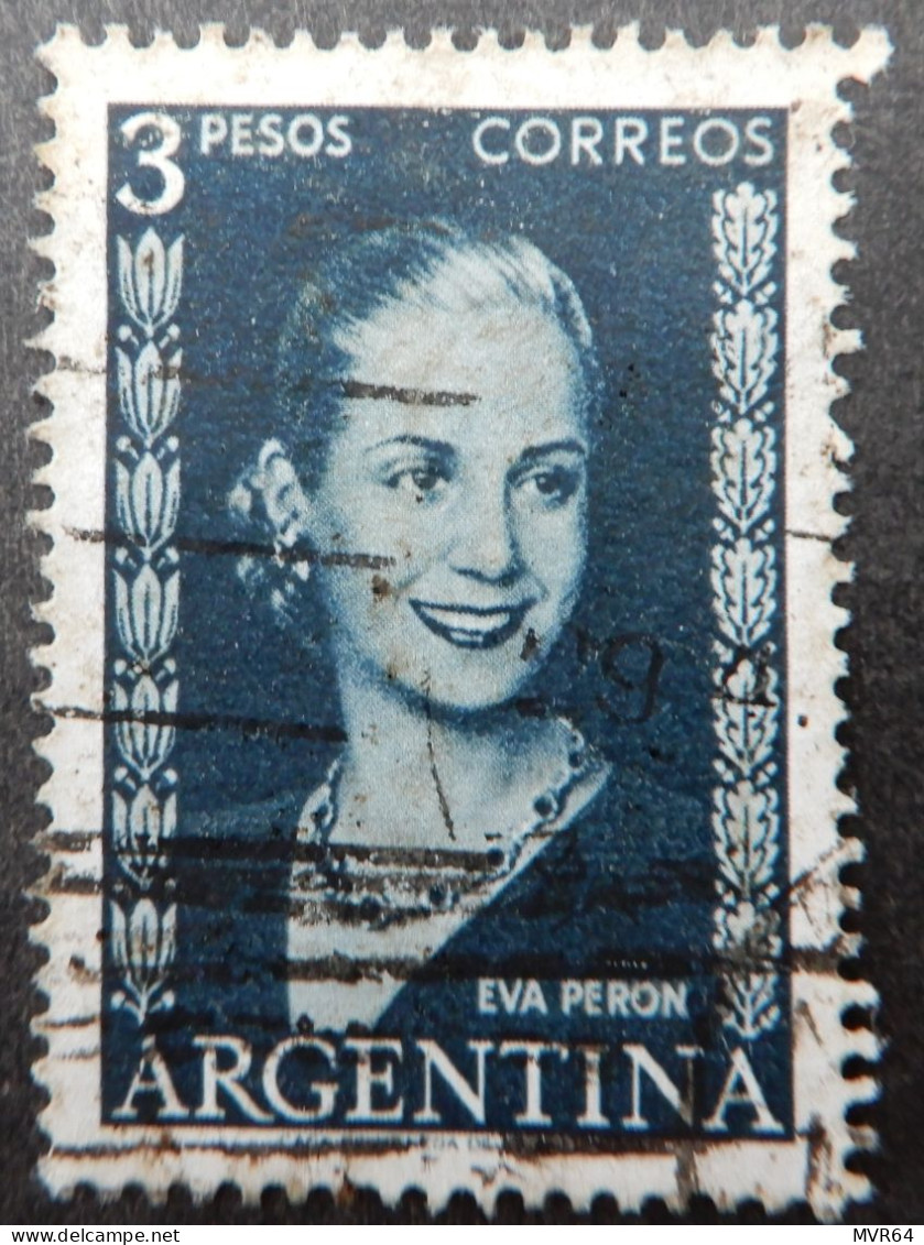 Argentinië Argentinia 1952 (4) Eva Peron - Oblitérés