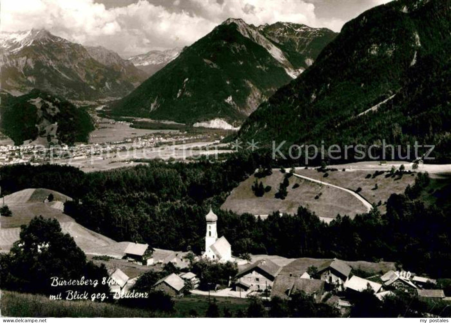 72640754 Buerserberg Vorarlberg Bludenz Kirche Buerserberg Vorarlberg - Andere & Zonder Classificatie