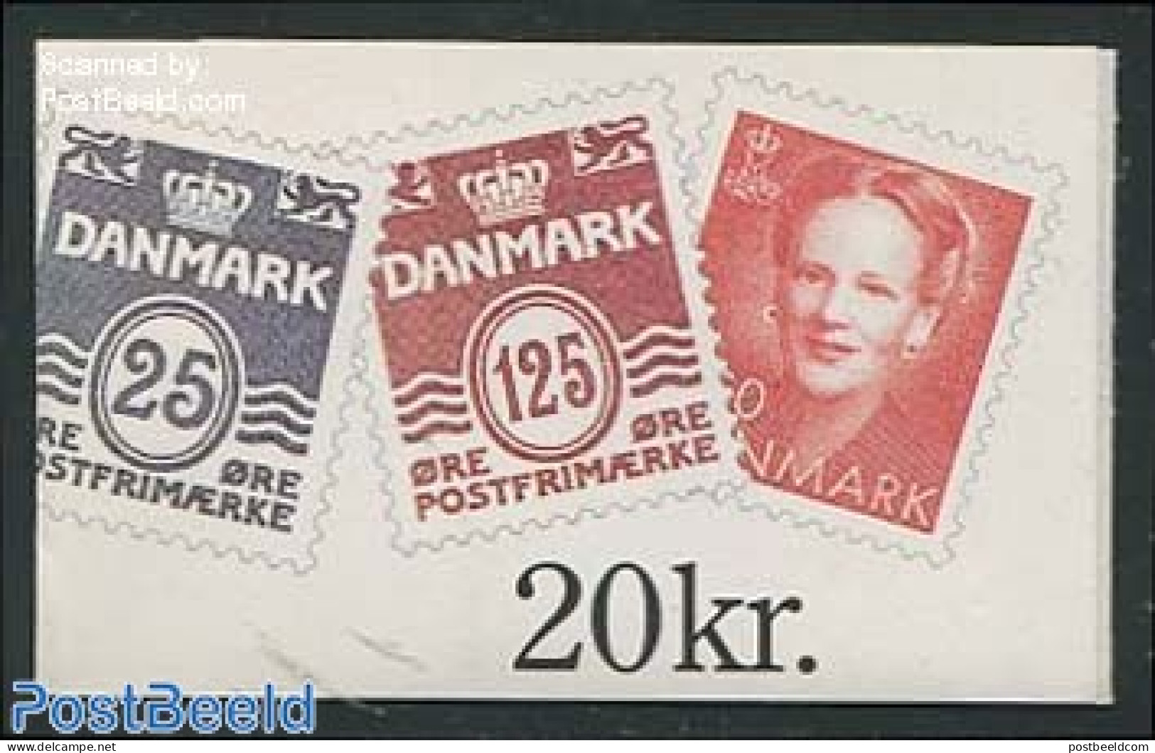 Denmark 1991 Definitives Booklet (H36), Mint NH, Stamp Booklets - Unused Stamps