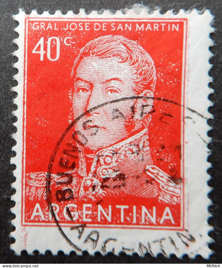 Argentinië Argentinia 1954 (1) General San Martin - Gebraucht