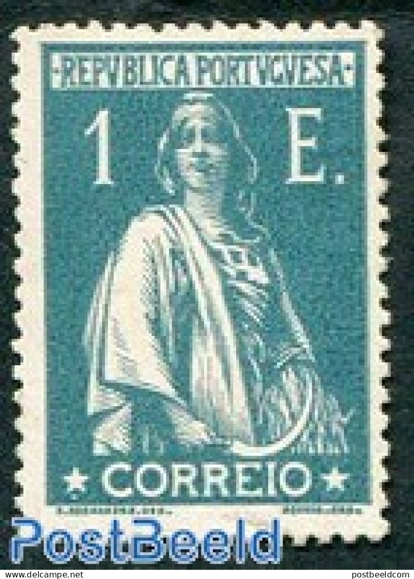 Portugal 1912 1E., Stamp Out Of Set, Unused (hinged) - Neufs