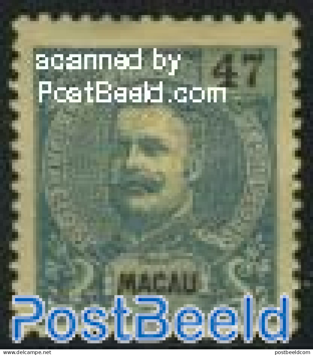 Macao 1903 47A., Stamp Out Of Set, Unused (hinged) - Nuevos