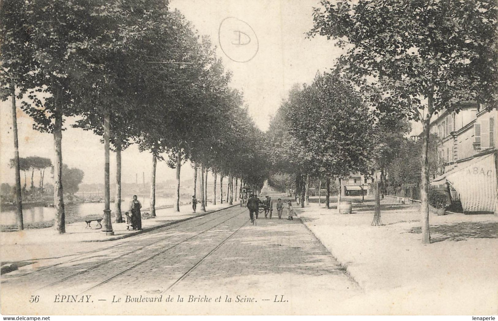 D9874 Epinay Le Boulevard De La Briche - Other & Unclassified