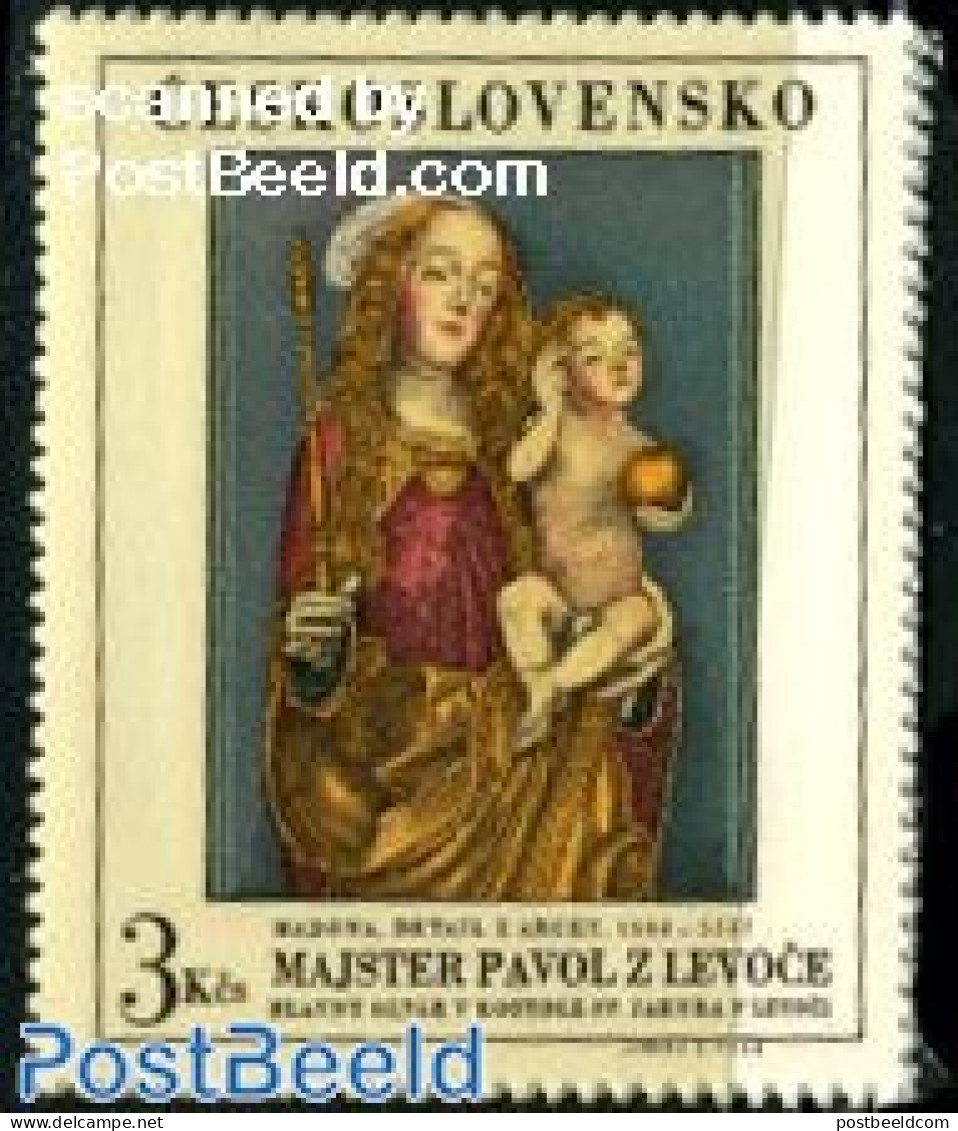 Czechoslovkia 1968 Stamp Out Of Set, Mint NH, Religion - Religion - Autres & Non Classés