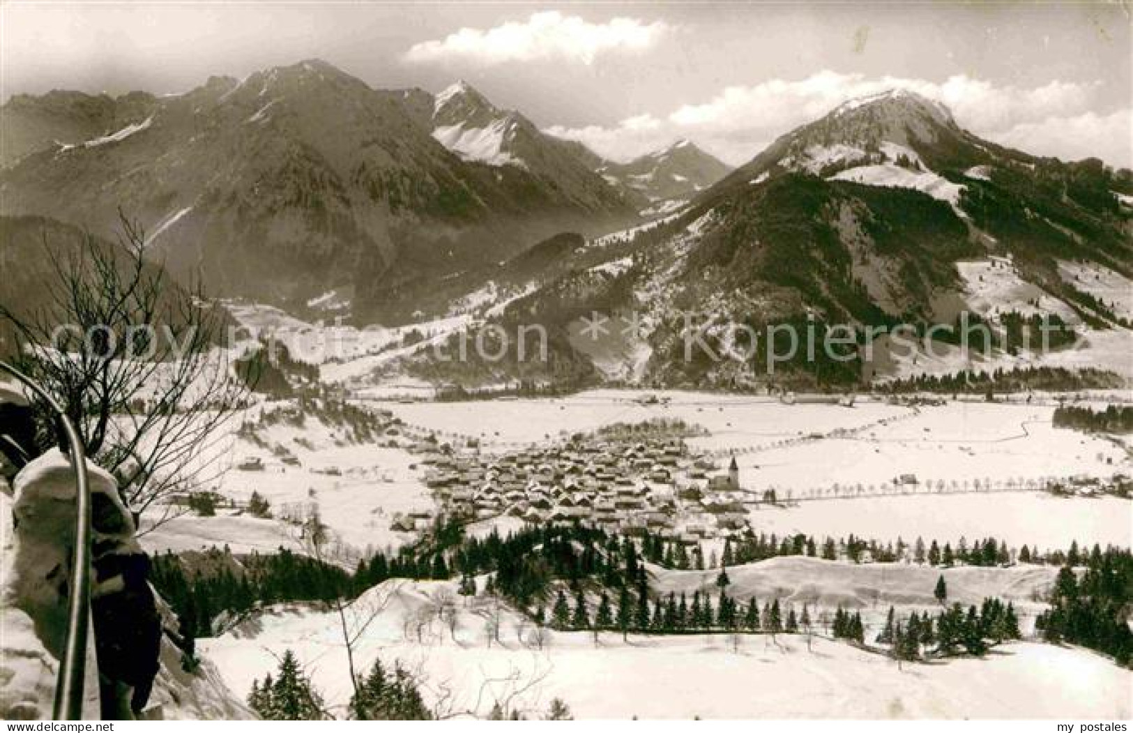 72640649 Hindelang Bad Jochkanzel Oberstdorf Winter Hindelang Bad - Hindelang