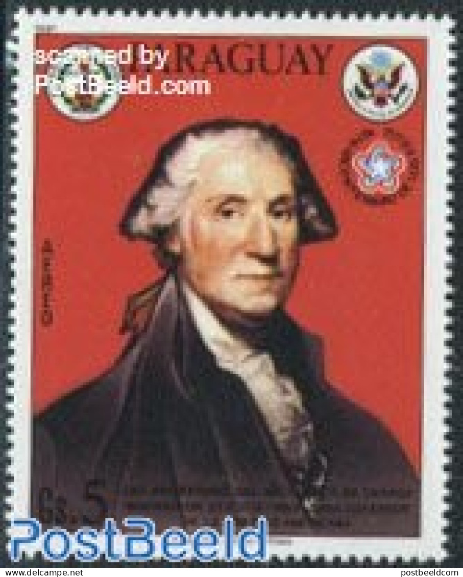 Paraguay 1981 Stamp Out Of Set, Mint NH, History - American Presidents - US Bicentenary - Paraguay