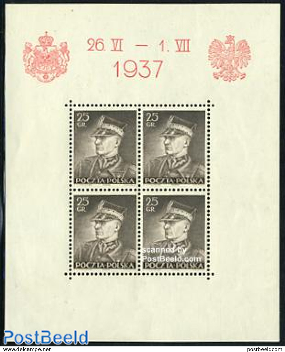 Poland 1937 Kings S/s, Mint NH - Ungebraucht