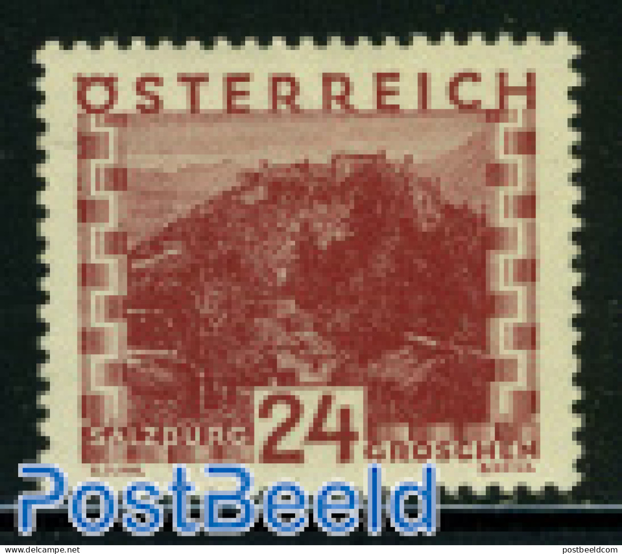 Austria 1929 24g, Redcarmine, Stamp Out Of Set, Unused (hinged) - Unused Stamps