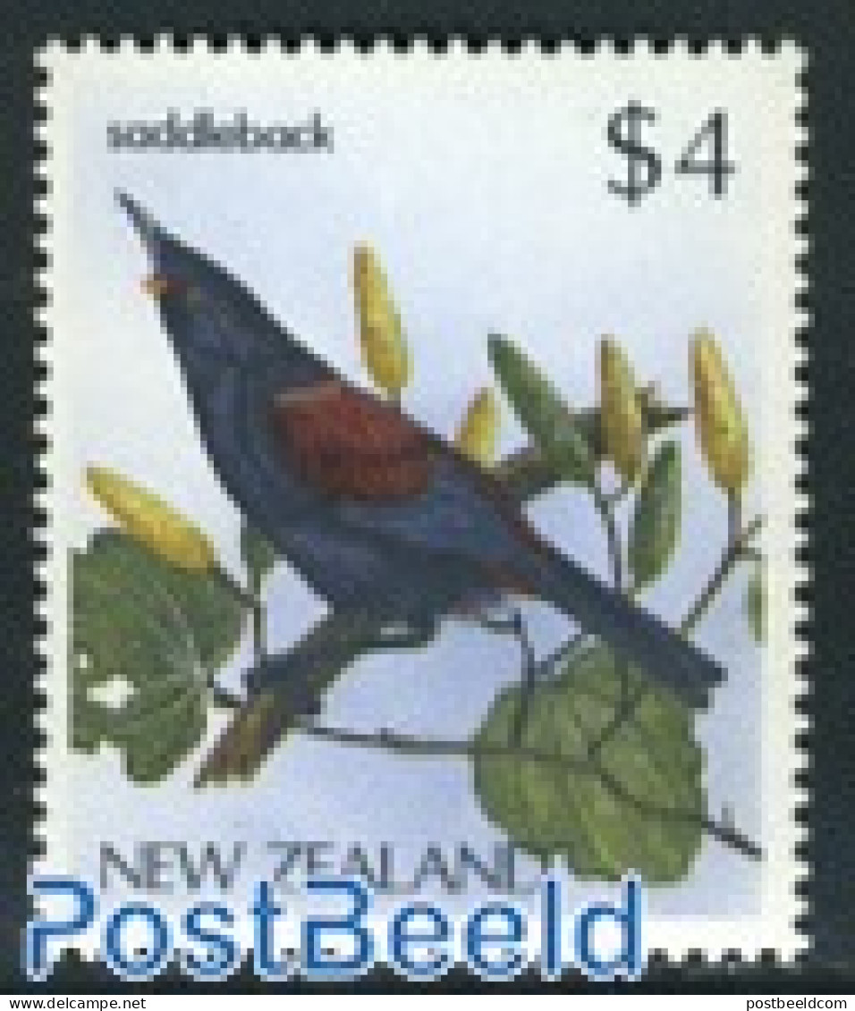 New Zealand 1986 $4, Stamp Out Of Set, Mint NH, Nature - Birds - Neufs