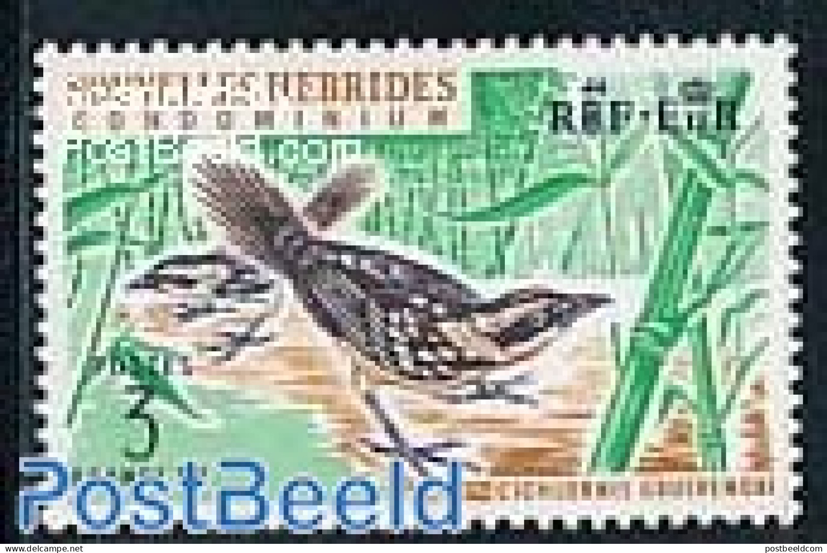 New Hebrides 1965 3F, Stamp Out Of Set, Mint NH, Nature - Birds - Neufs