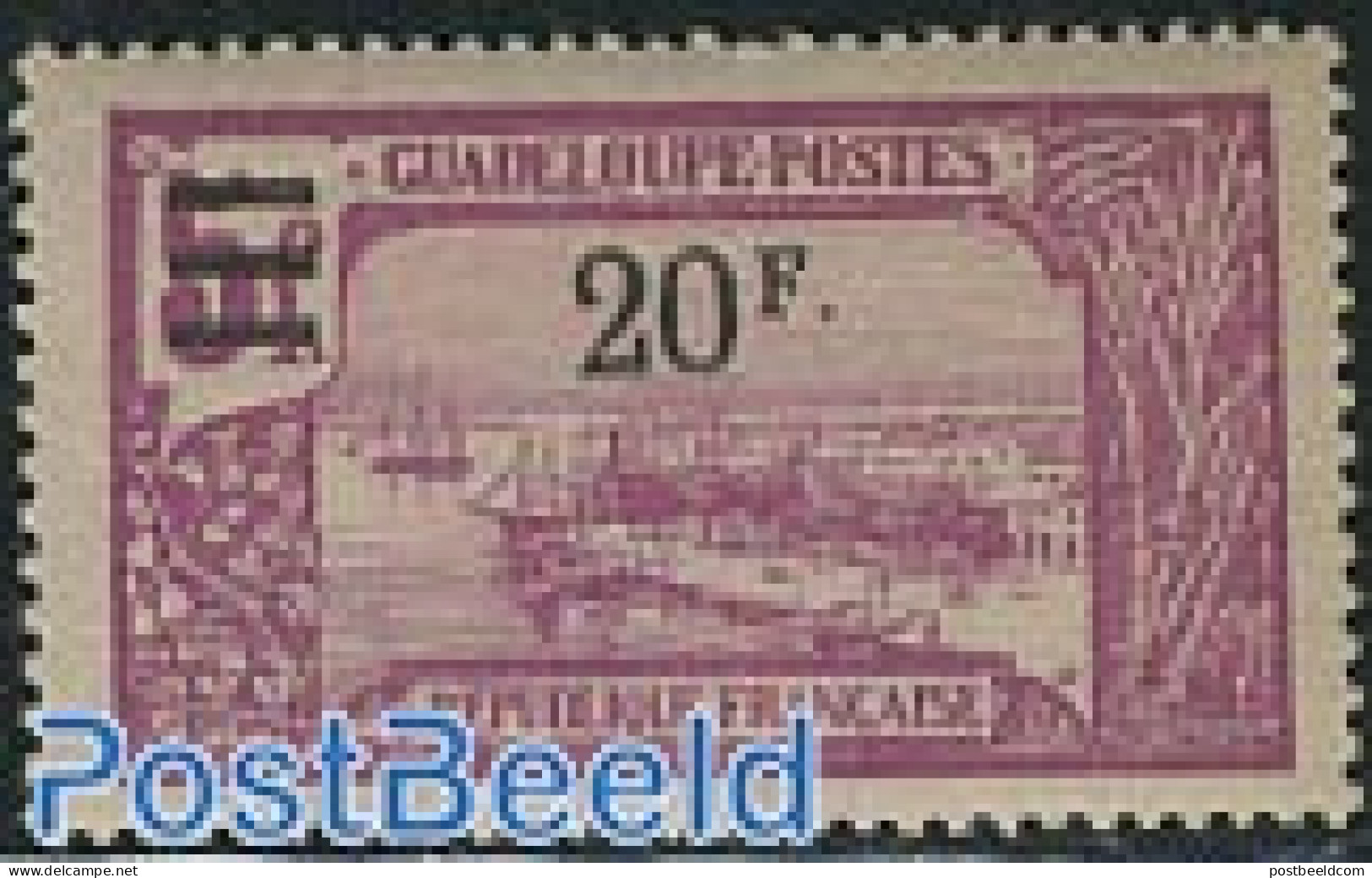 Guadeloupe 1924 Stamp Out Of Set, Mint NH, Transport - Ships And Boats - Nuevos