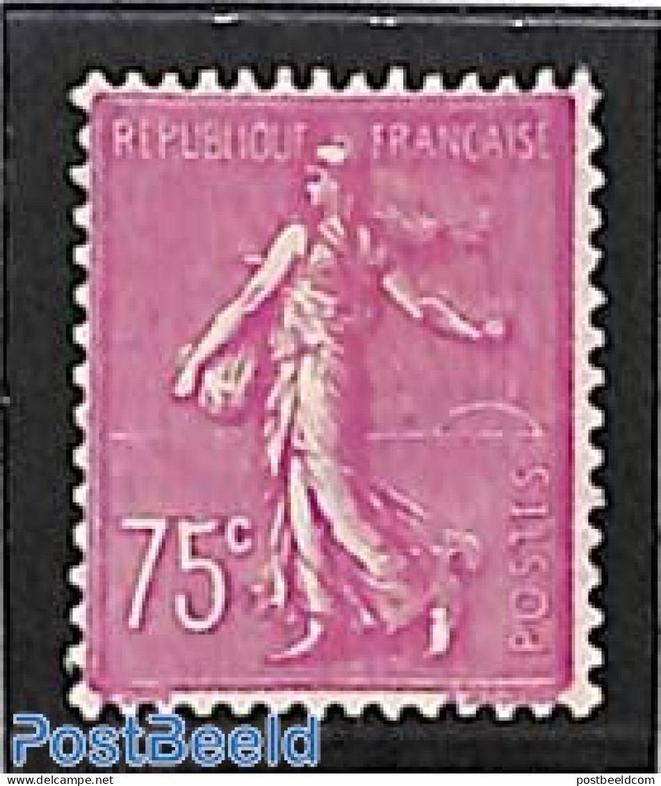 France 1924 75c, Stamp Out Of Set, Mint NH - Neufs