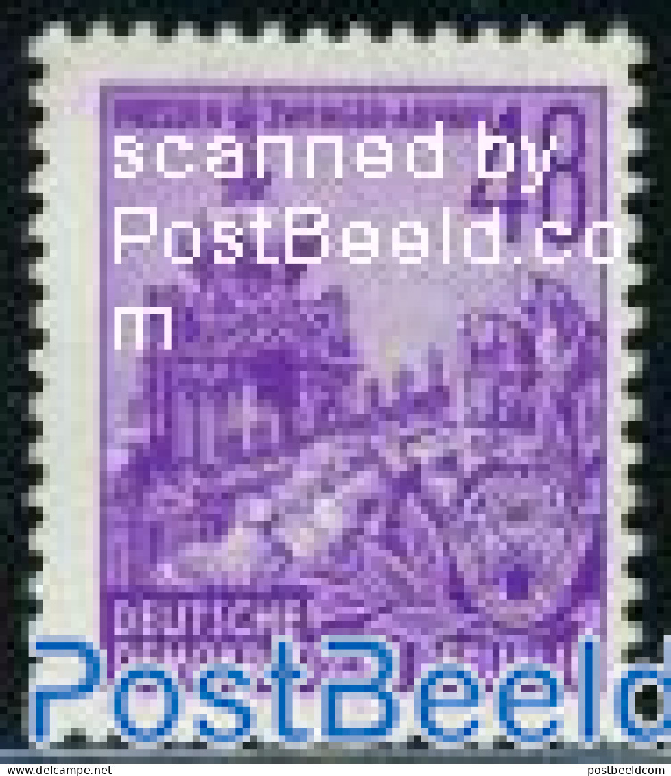 Germany, DDR 1953 Stamp Out Of Set, Mint NH - Neufs