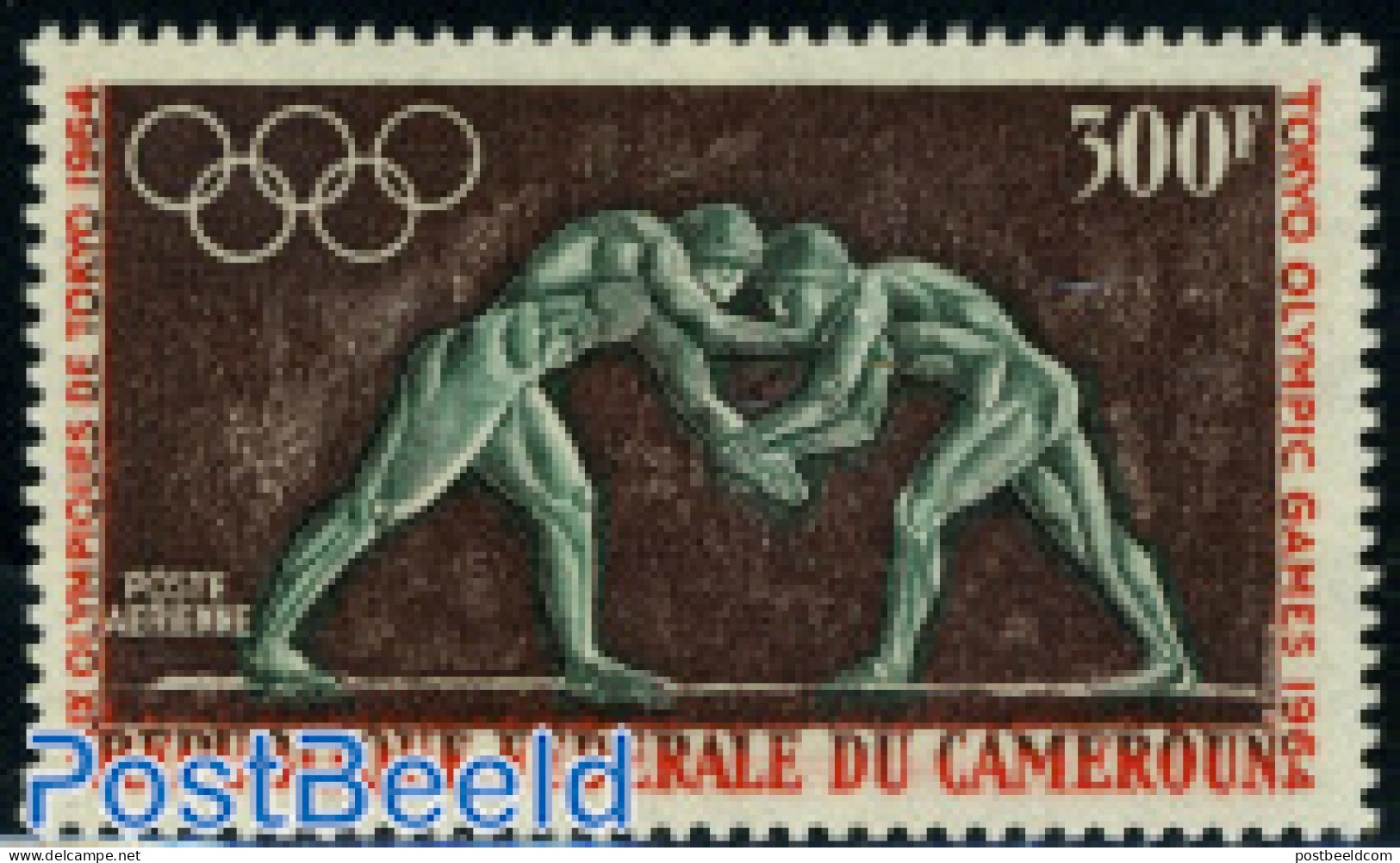 Cameroon 1964 Stamp Out Of Set, Mint NH, Sport - Olympic Games - Kameroen (1960-...)