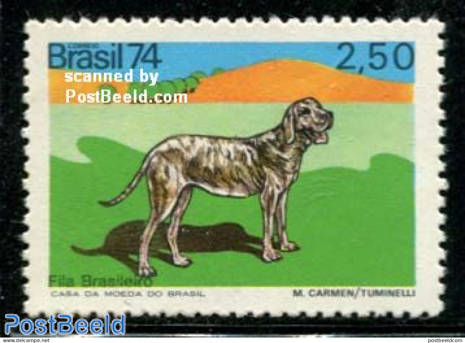 Brazil 1974 2.50, Stamp Out Of Set, Mint NH, Nature - Ongebruikt