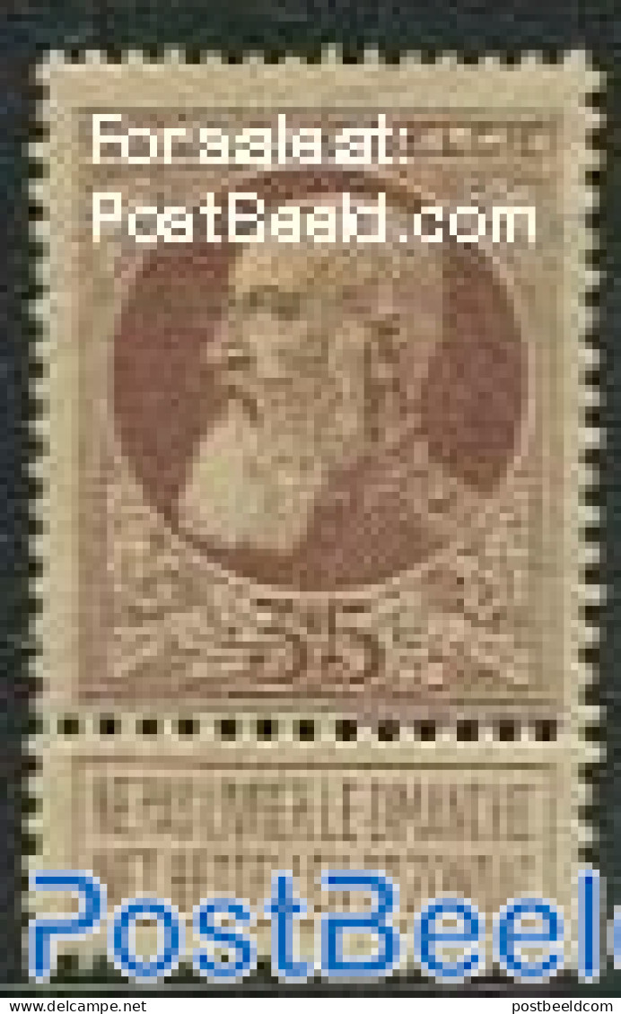 Belgium 1905 35c, Stamp Out Of Set, Unused (hinged) - Ongebruikt