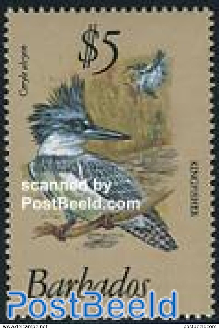 Barbados 1979 5$, Stamp Out Of Set, Mint NH, Nature - Birds - Barbados (1966-...)