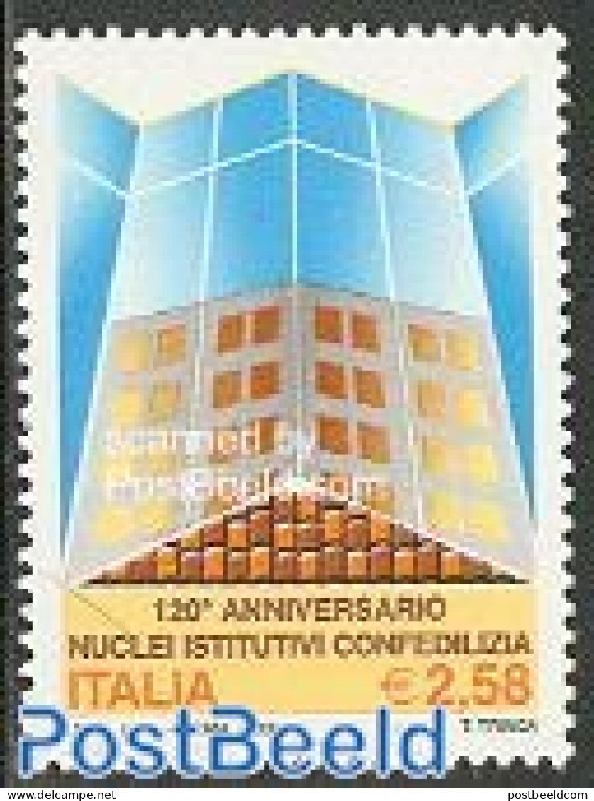Italy 2003 Construction Institute 1v, Mint NH, Art - Architecture - Sonstige & Ohne Zuordnung